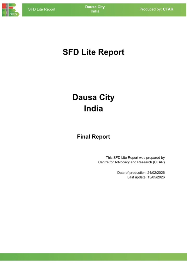 SFD (Lite) Report - Dausa City 